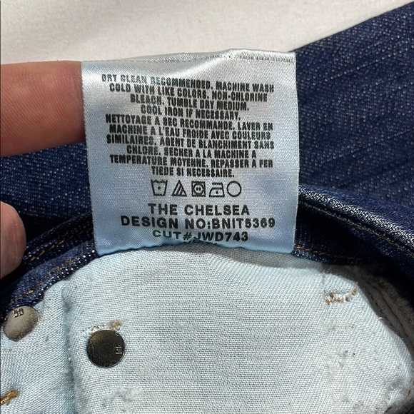Joe's Jeans 25 Women’s Blue Skinny‎ Dark Wash The Chelsea Mid Rise Denim - Picture 4 of 10